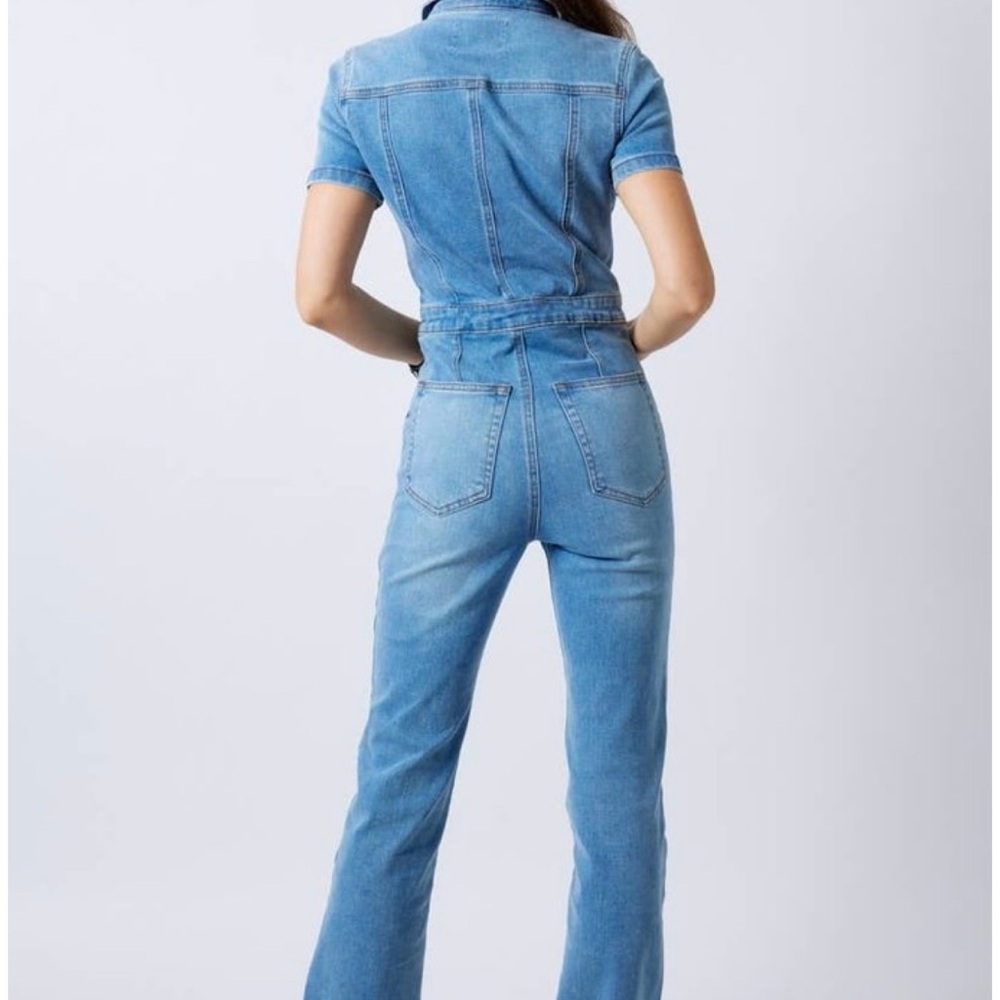 Signature 8 Denim Jumpsuit - Picture 5 of 13